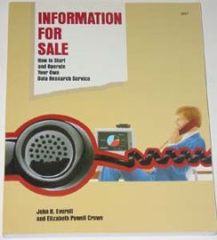INFORMATION FOR SALE-How to Start & Operate Your Own Data Resear
