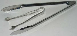 STAINLESS TONG SERVERS, Set of 2