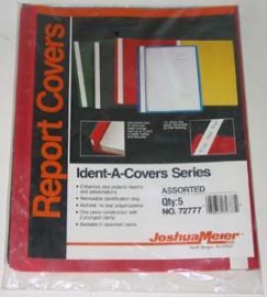 C-Thru Report Covers-5 per pack