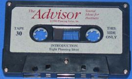 Cassette-THE ADVISOR-SOUND IDEAS FOR BUSINESS-8 Planning ideas
