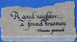 LIMESTONE ROCK WITH INSCRIPTION!