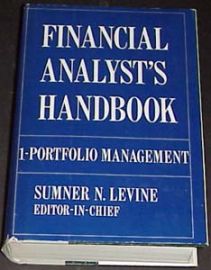 Financial Analyst's Handbook 1 Portfolio Management
