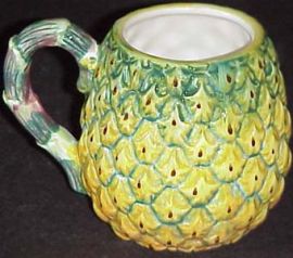TROPICAL TREASURES-PINEAPPLE MAI TAI MUGS-Coffee Cup