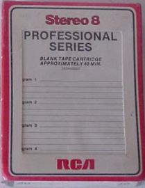 8 TRACK - Blank Recording Tape- 40 Min.