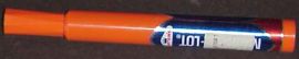 MARKS-A-LOT, Orange Permanent Marker, Chisel Point