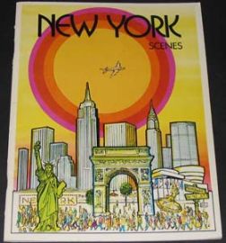 NEW YORK SCENES-ACTIVITY Book