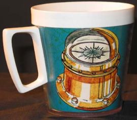 NAUTICAL  COFFEE MUGS
