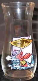 RED LOBSTER SOUVENIR HURRICANE GLASS
