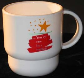 PLASTIC Tupperware COFFEE MUG-TRAVEL OR HOME