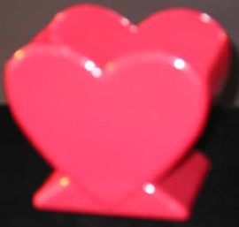 HEART-SHAPED CANDY & GIFT HOLDER