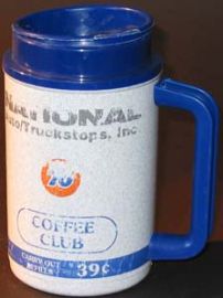 NATIONAL TRUCK STOPS COFFEE  CLUB COLLECTOR MUG