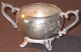 SILVER SUGAR BOWL
