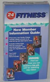 24 HOUR FITNESS-NEW MEMBER INFORMATION GUIDE-VHS
