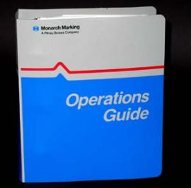 MONARCH MANUAL FOR 9401 OR 9402 PRINTERS