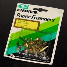 BRASS EMPIRE PAPER FASTENERS