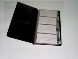BUSINESS CARD HOLDER BOOK