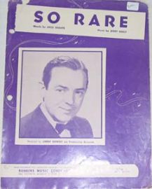 SO RARE SHEET MUSIC-JIMMY DORSEY RECORDED VERSION BY HERST & SHA