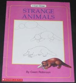 I CAN DRAW STRANGE ANIMALS-SCHOLASTIC