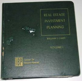 REAL ESTATE INVESTMENT PLANNING-Institute For Better Planning Vo