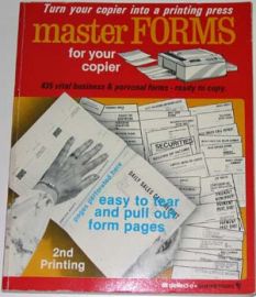 MASTER FORMS FOR YOUR COPIER! - TURN YOUR COPIER INTO A PRINTING