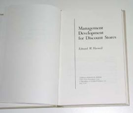 MANAGEMENT DEVELOPMENT FOR DISCOUNT` STORES