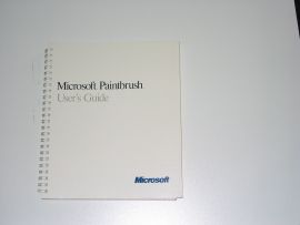 MICROSOFT PAINTBRUSH-USER'S GUIDE
