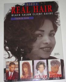 *PREMIER ISSUE-INSPIRE REAL HAIR BLACK SALON CLIENT GUIDE