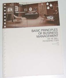 KODAK BASIC PRINCIPLES OF BUSINESS MANAGEMENT-Small Photo Studio