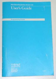 IBM PERSONAL COMPUTER-DISK OPERATING SYSTEM VERSION 3.10 USER'S 