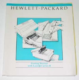 HEWLETT PACKARD-FIRST EDITION, GETTING STARTED WITH LASER-JET SE