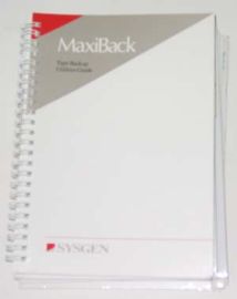 MAXIBACK-TAPE BACKUP UTILITIES GUIDE-REV. 2