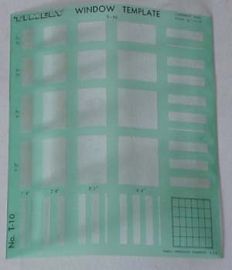 TIMELY WINDOW TEMPLATE NO. T-10