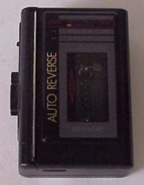 SHARP-AM/FM RADIO CASSETTE PLAYER MODEL jc-508(bk)