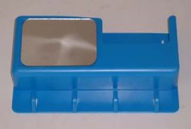 MAGNETIC MESSAGE HOLDER AND MIRROR