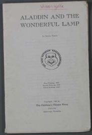 ALADDIN AND THE WONDERFUL LAMP - A PLAY
