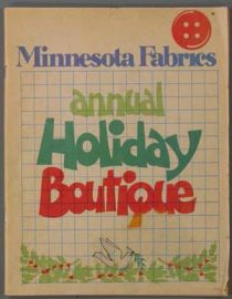 MINNESOTA FABRICS ANNUAL HOLIDAY BOUTIQUE - INSTRUCTION BOOK