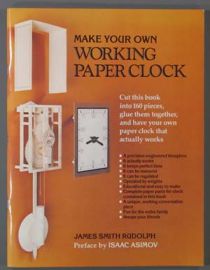 MAKE YOUR OWN WORKING PAPER CLOCK - INSTRUCTION BOOK