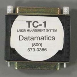 DATAMATICS SECURITY DONGLE FOR TC-1 LABOR MANAGEMENT SYSTEM