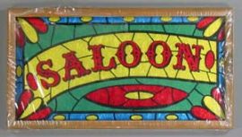COLORFUL SALOON SIGN