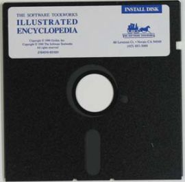 THE SOFTWARE TOOLWORKS ILLUSTRATED ENCYCLOPEDIA INSTALL DISK