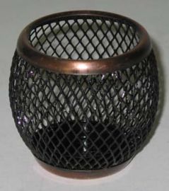 MESH METAL TEALIGHT CANDLE HOLDERS