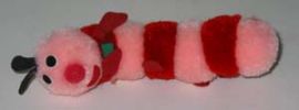 6 PINK AND RED TOY CATERPILLAR