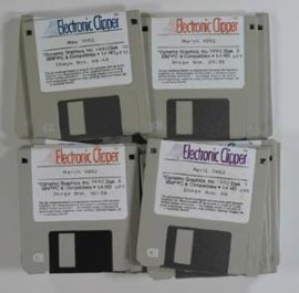 ELECTRONIC CLIPPER  DISC SET OF 25