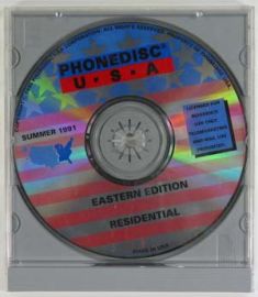 PHONEDISC U-S-A EASTERN EDITION RESIDENTIAL - 1 CD