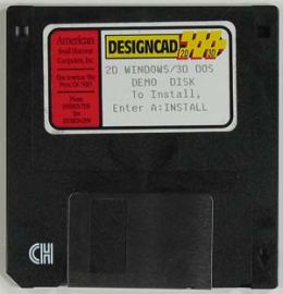 DESIGNCAD 2D/30D- 1 DISK