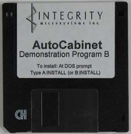 INTEGRITY AUTOCABINET DEMONSTRATION PROGRAM B - 1 DISK