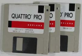 QUATTRO PRO - 3 DISK SET