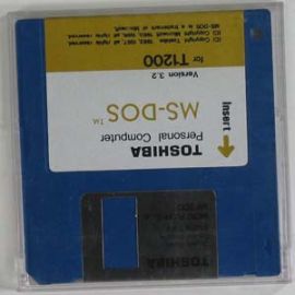 TOSHIBA PERSONAL COMPUTER MS-DOS - 1 DISK