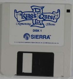 KING'S QUEST, THE GAME - 1 DISK