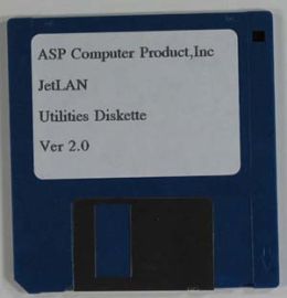 ASP COMPUTER PRODUCT, INC. JETLAN UTILITIES DISKETTE - 1 DISK